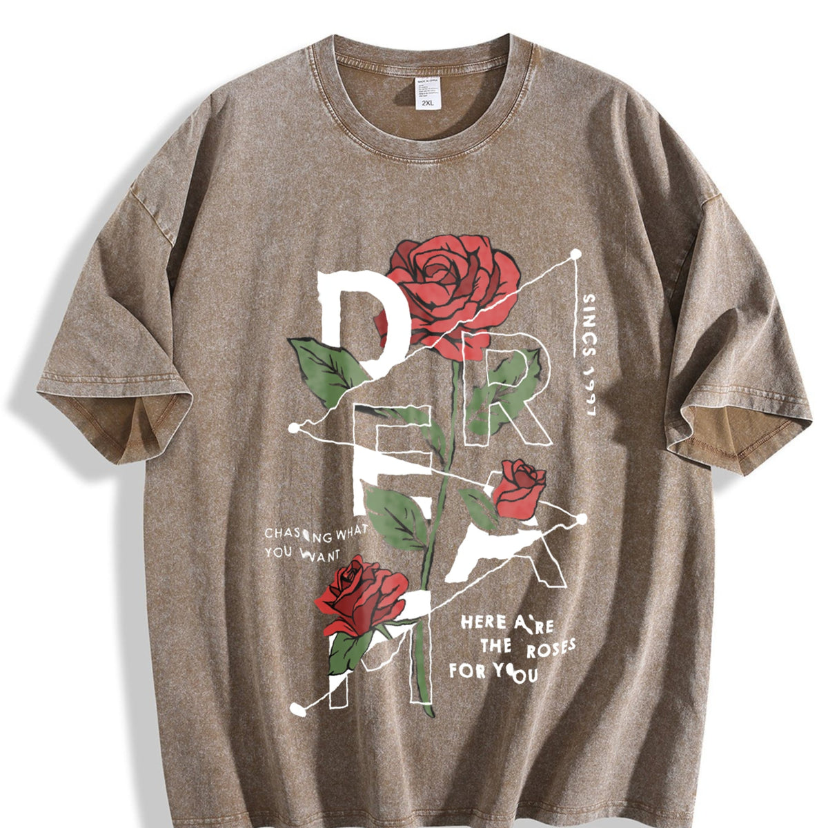 Rose Vintage Washed T-Shirt product image 3