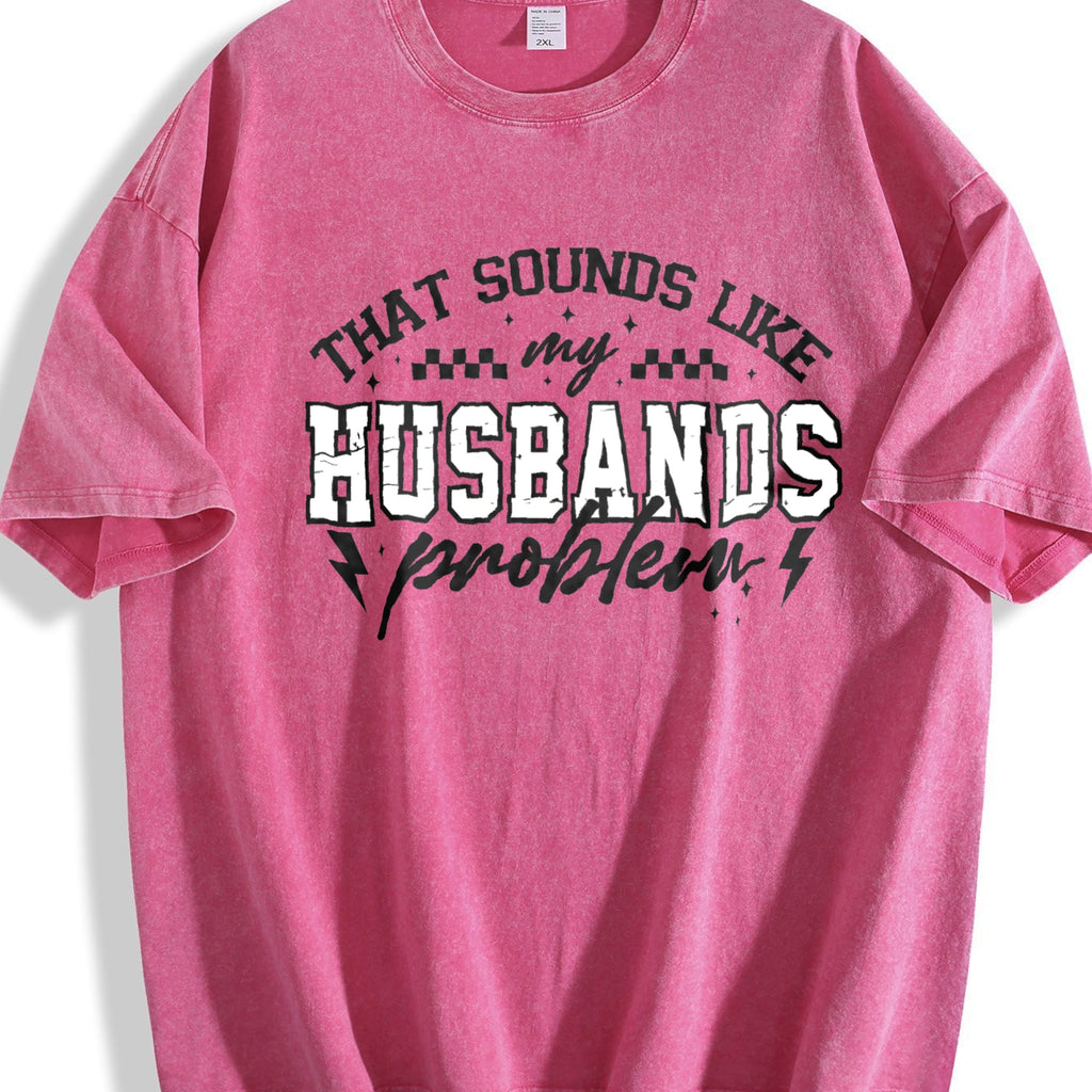 My Husbands Problem Snarky Humor Sarcastic Wife Vintage product image 5