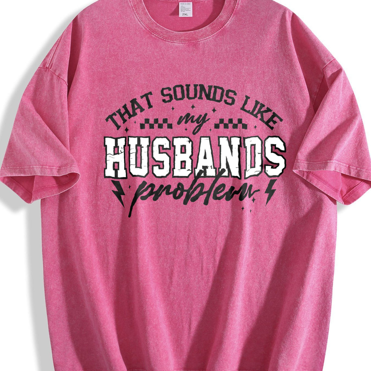 My Husbands Problem Snarky Humor Sarcastic Wife Vintage product image 5