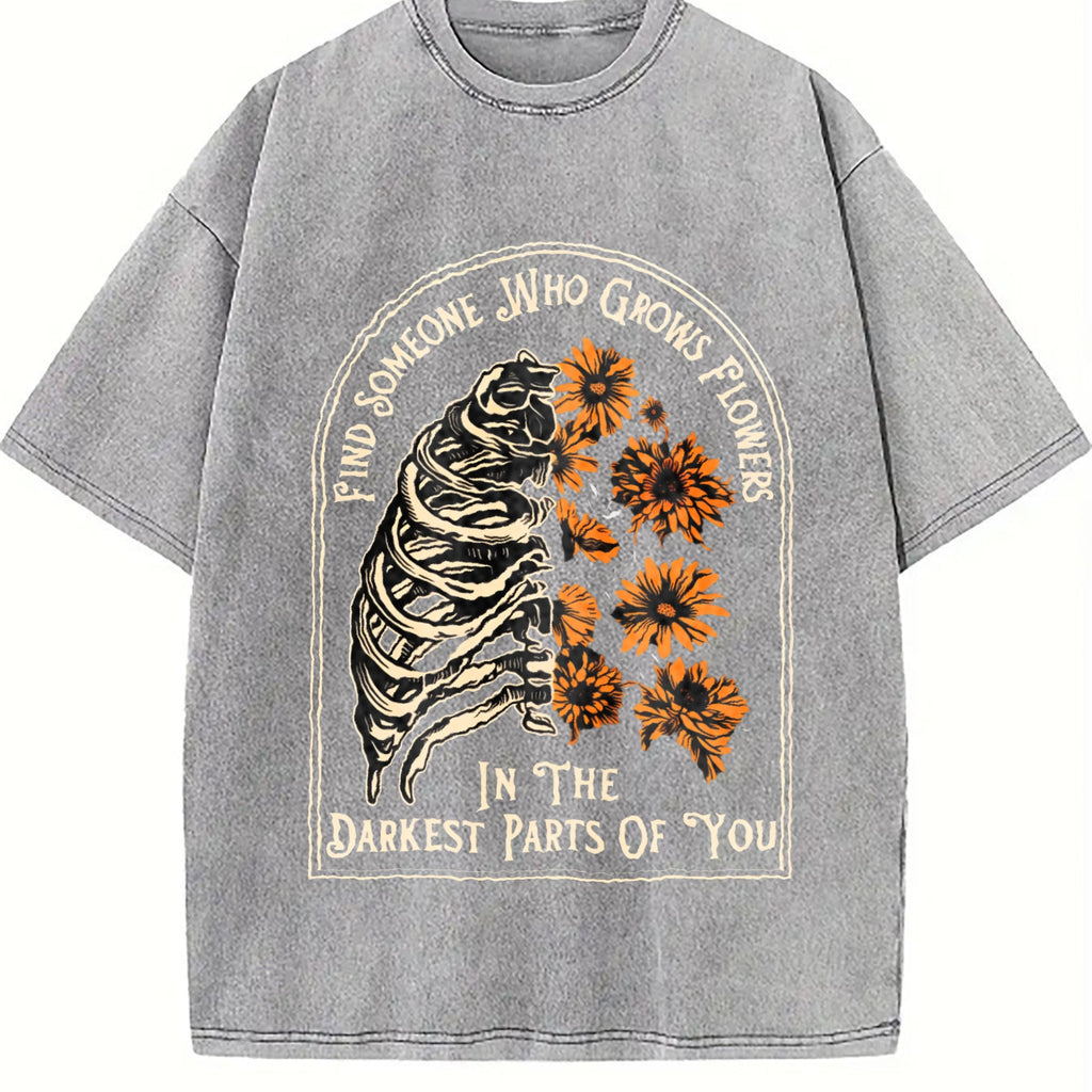 Find Someone Who Grows Flowers Rib Sunflowers Orca Bbb product image 5