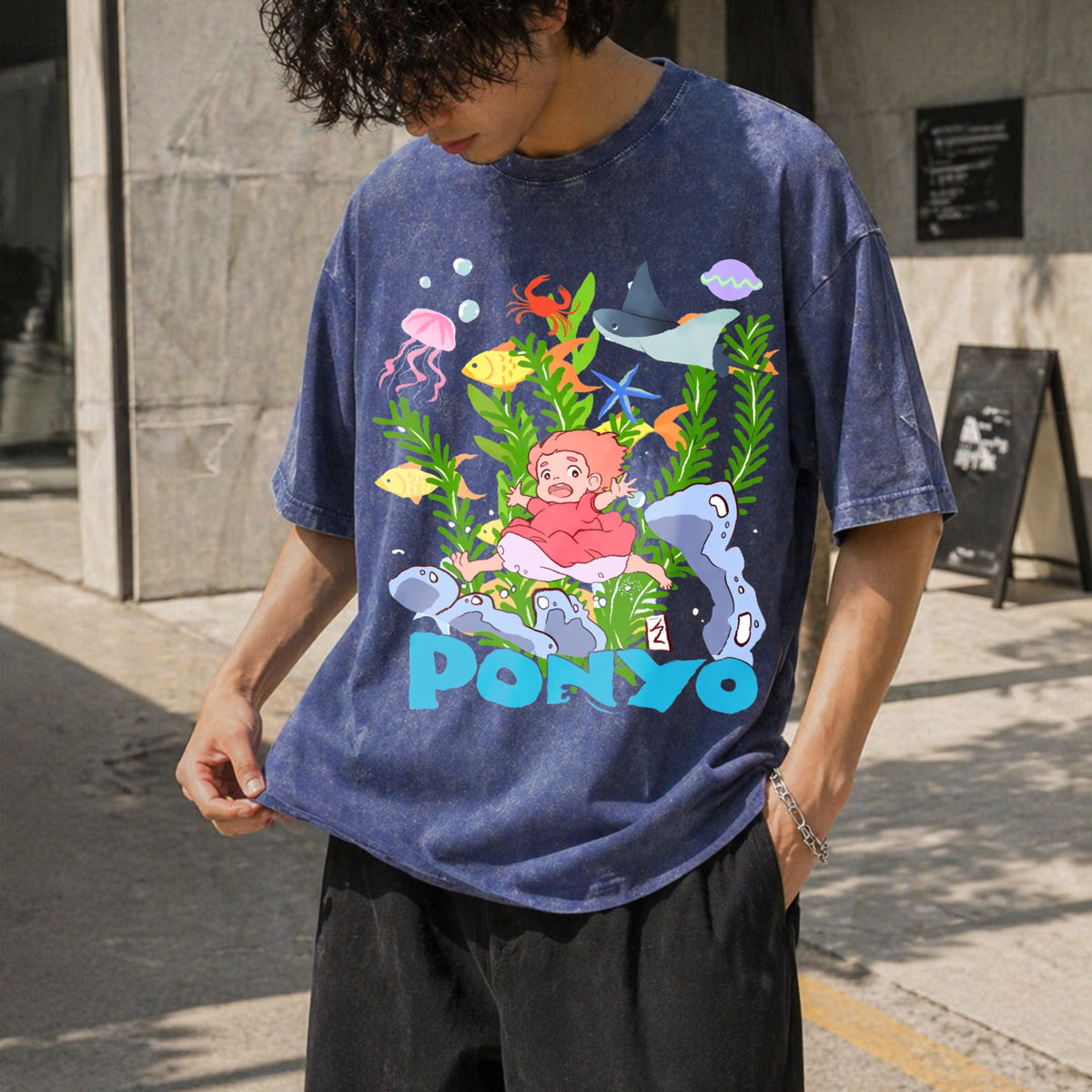 Studio Ghibli Anime Vintage Washed T-Shirt product image 8