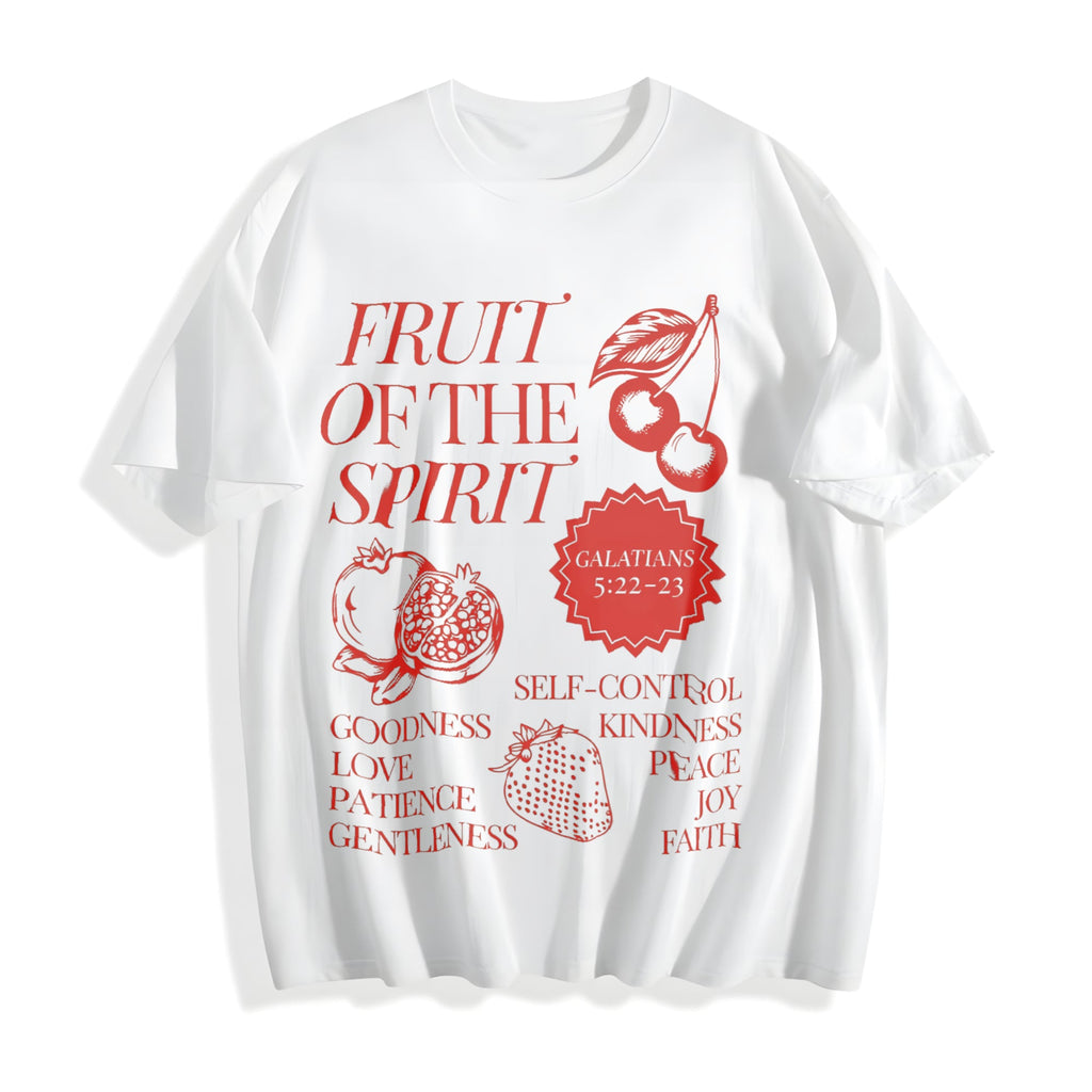 Fruit of the Spirit Scripture Cotton T-Shirt product image 2