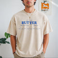 Salted Butter Funny Vintage Washed T-Shirt product image 1