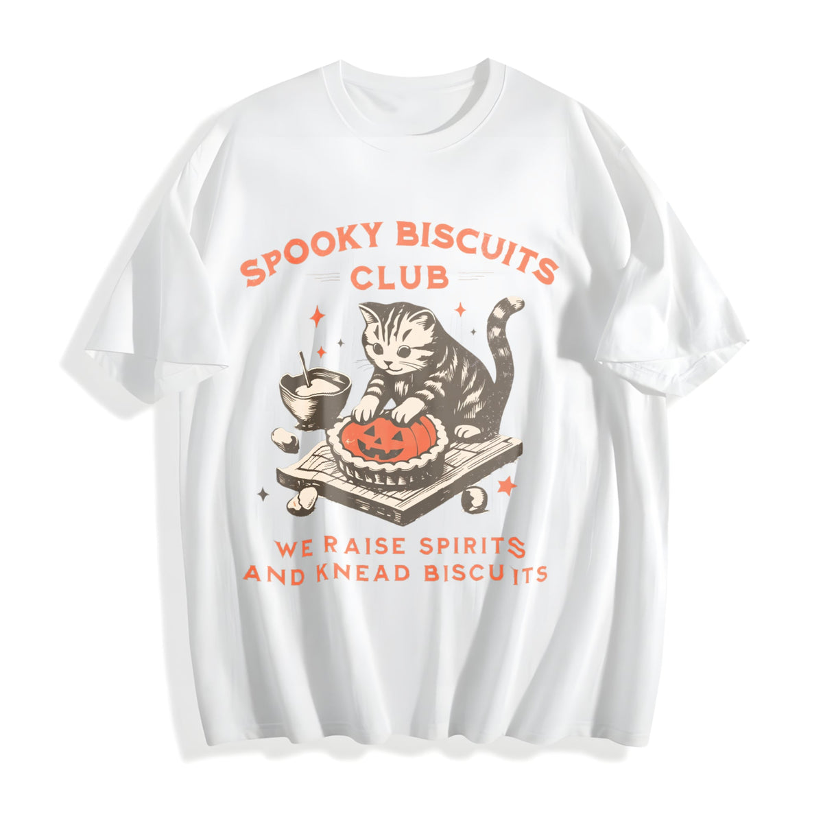 Spooky Biscuits Club Cotton T-Shirt product image 2