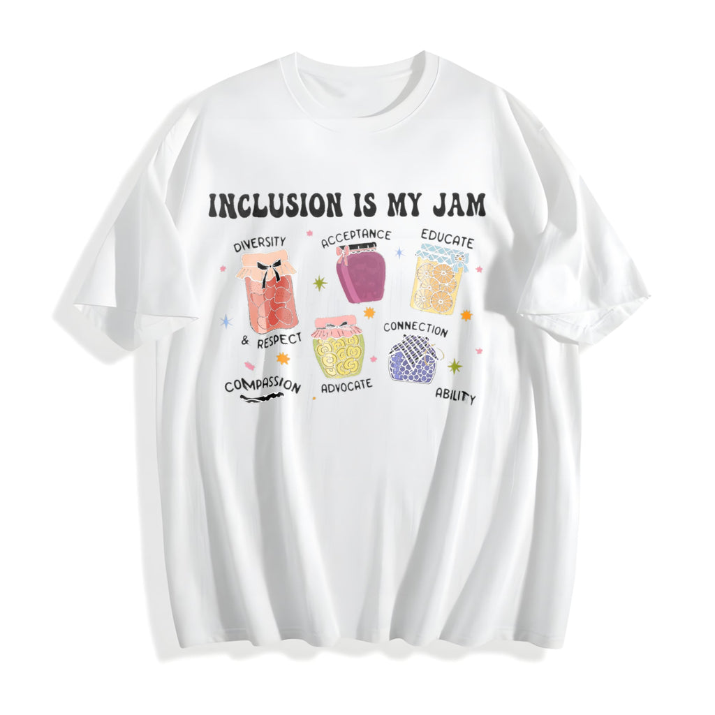 Inclusion Is My Jam Cotton T-Shirt product image 2