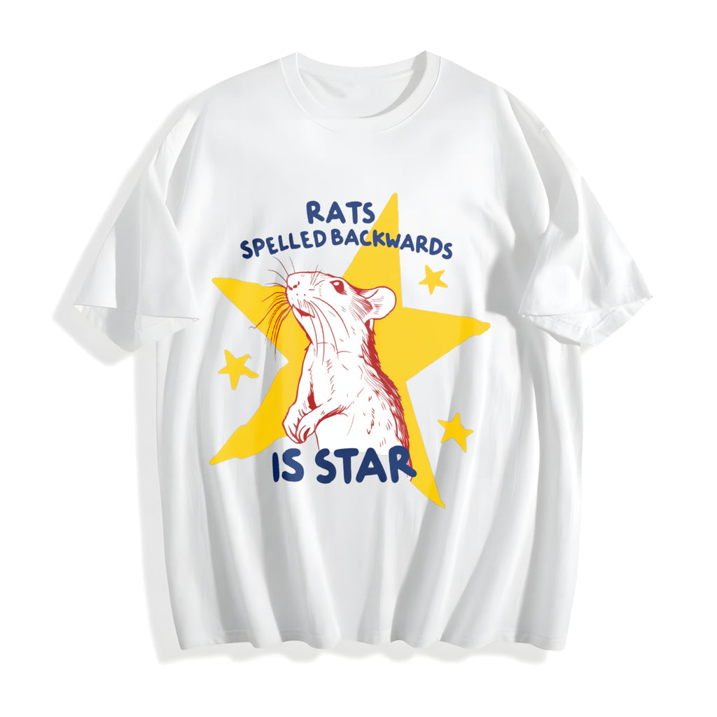 Funny Rat Pun - Meme Cotton T-Shirt product image 2