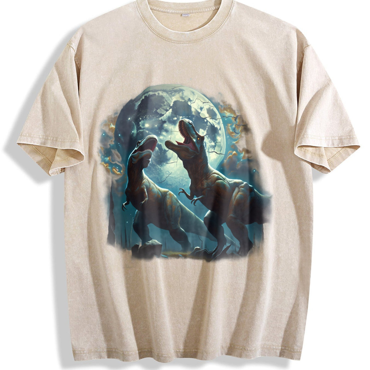 Two Dinosaur Vintage Washed T-Shirt product image 1