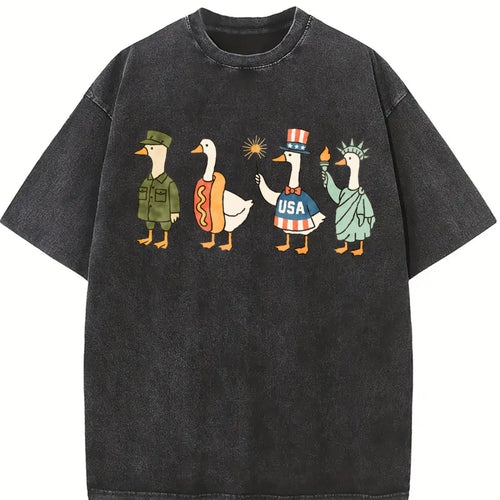 4th Of July Vintage Washed T-Shirt product image 2