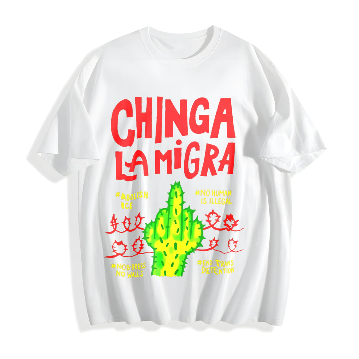 Chinga LA Migra Cotton T-Shirt product image 2