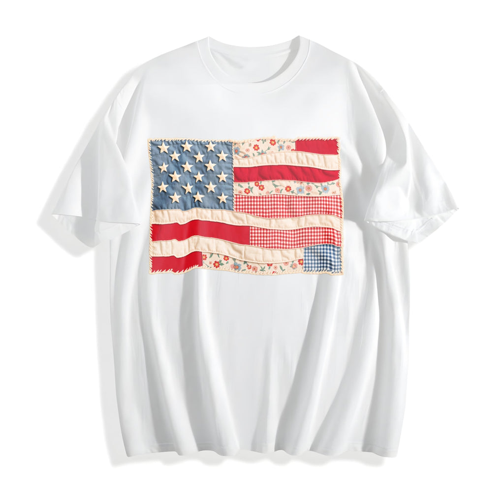 American Flag Cotton T-Shirt product image 2