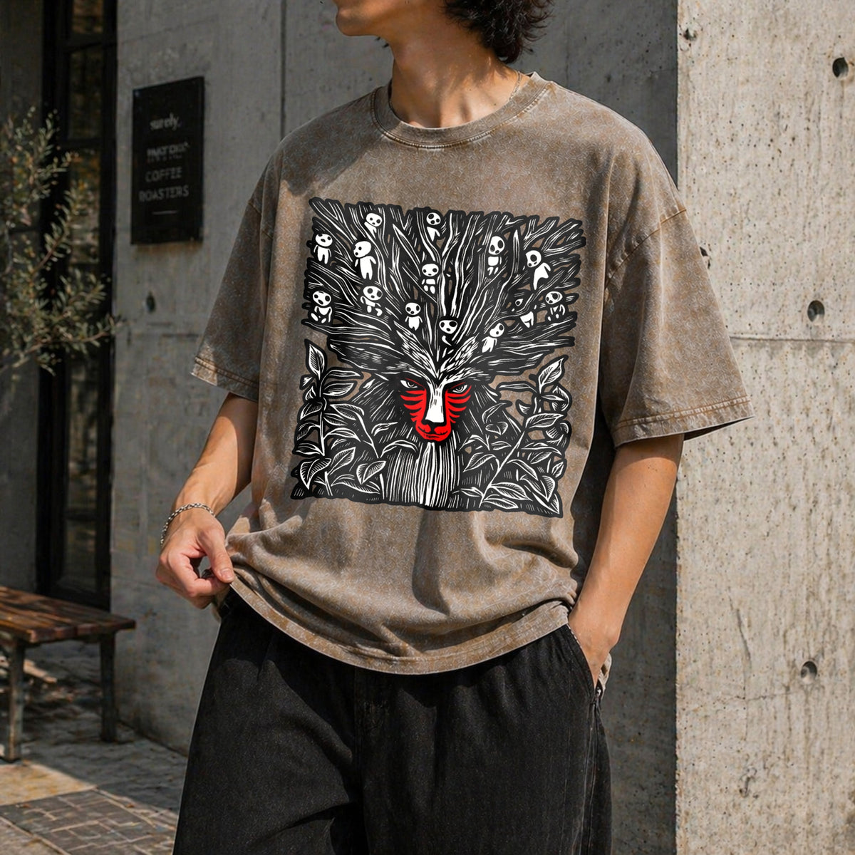 Studio Ghibli Vintage Washed T-Shirt product image 3