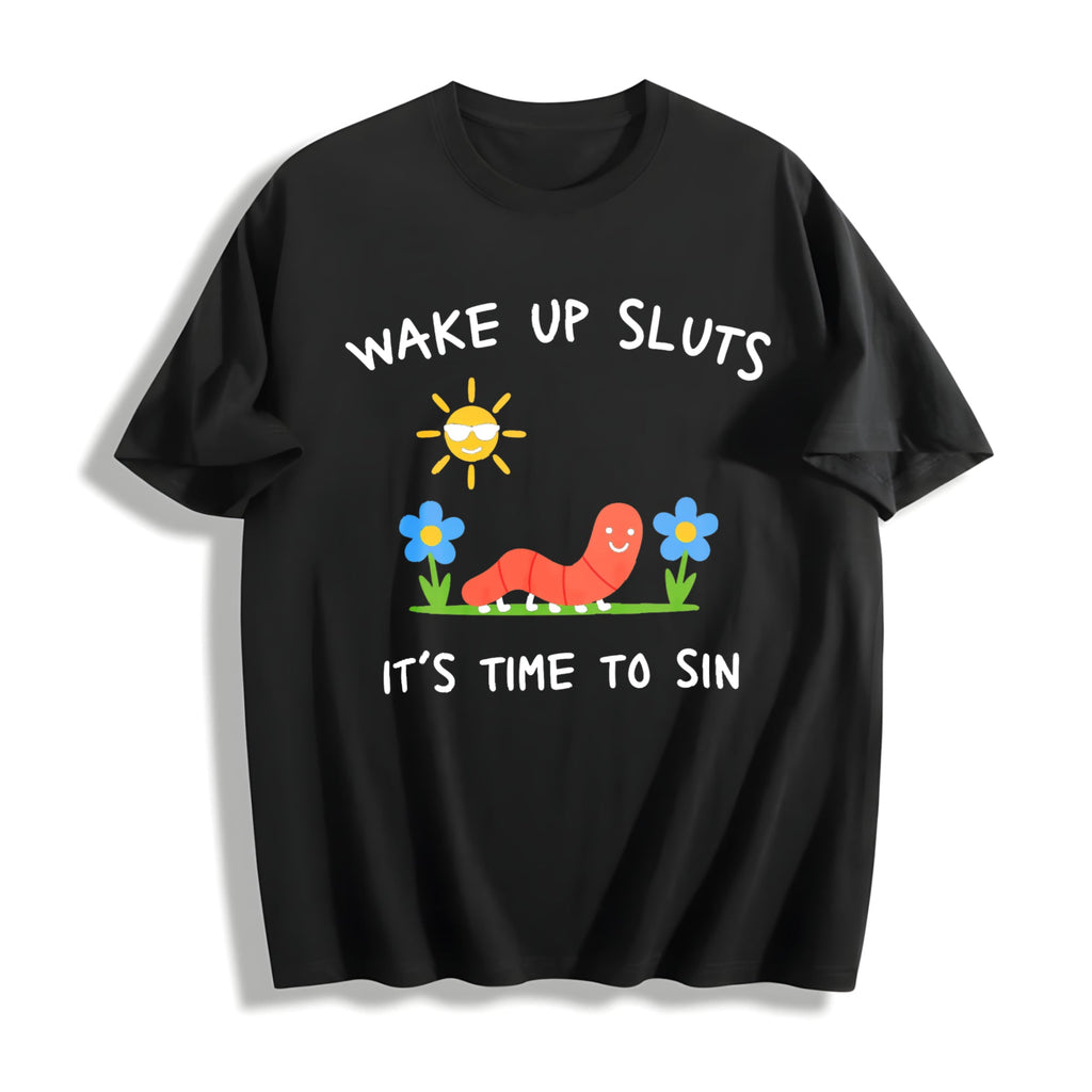 Wake Up Sluts Funny Animal Meme Sarcastic Cursed Unhinged product image 1