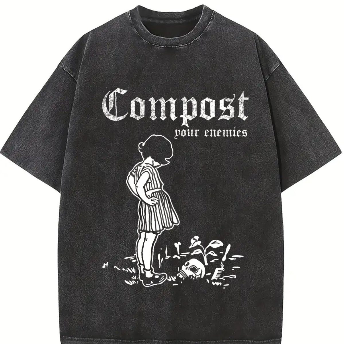 Compost Your Enemies Dropped Shoulder Hip-hop Vintage product image 2
