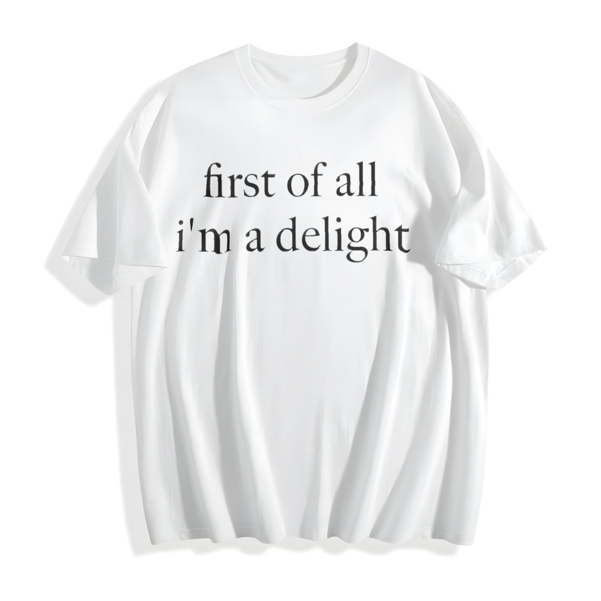 First Of All I'm A Delight Cotton T-Shirt product image 2