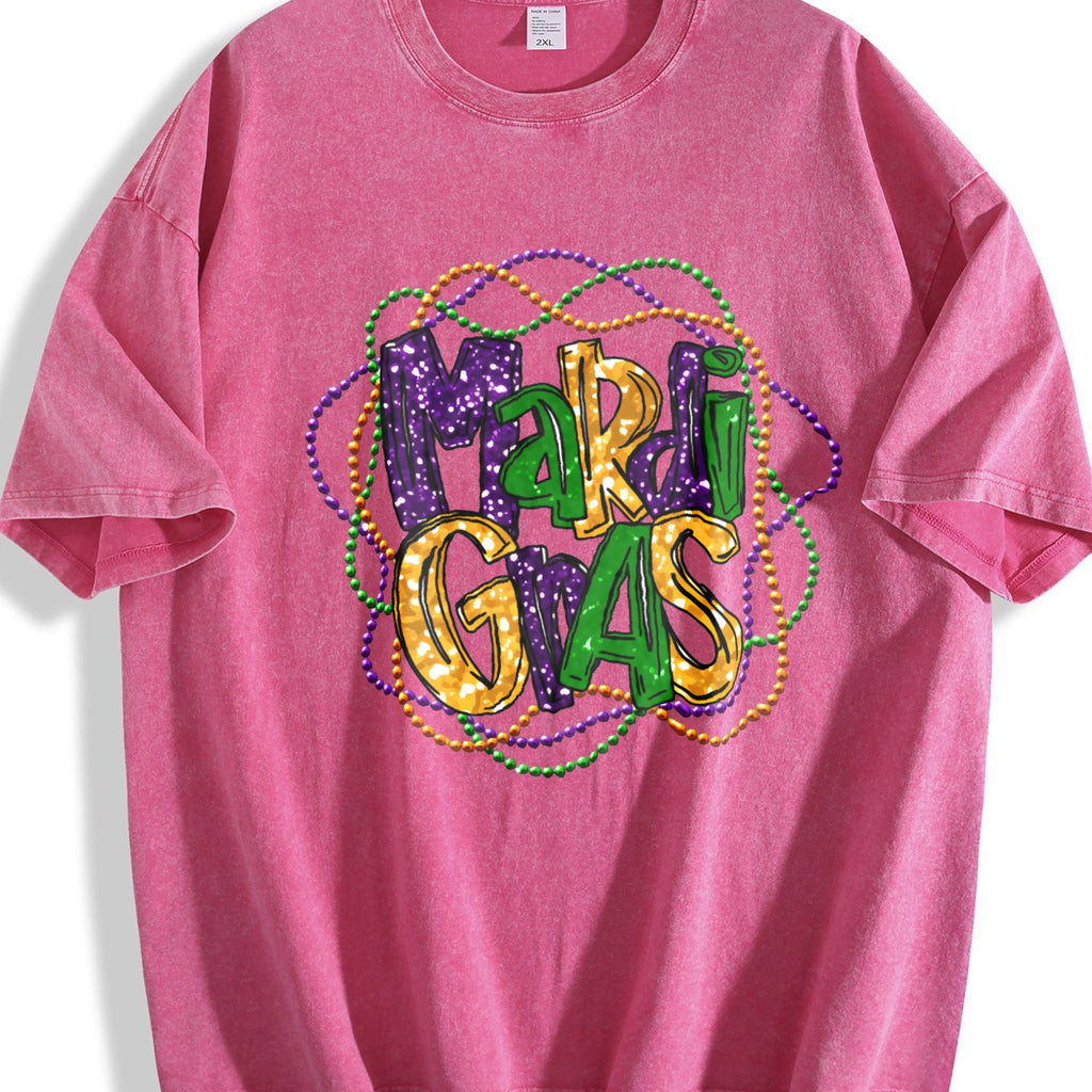 Mardi Gras Sporty Luokeren Approved Vintage Washed T-Shirt product image 7