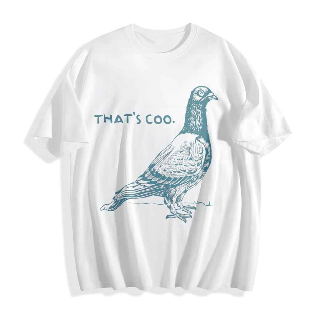 That's Coo Pigeon - Lover Animal Meme Cotton T-Shirt product image 2