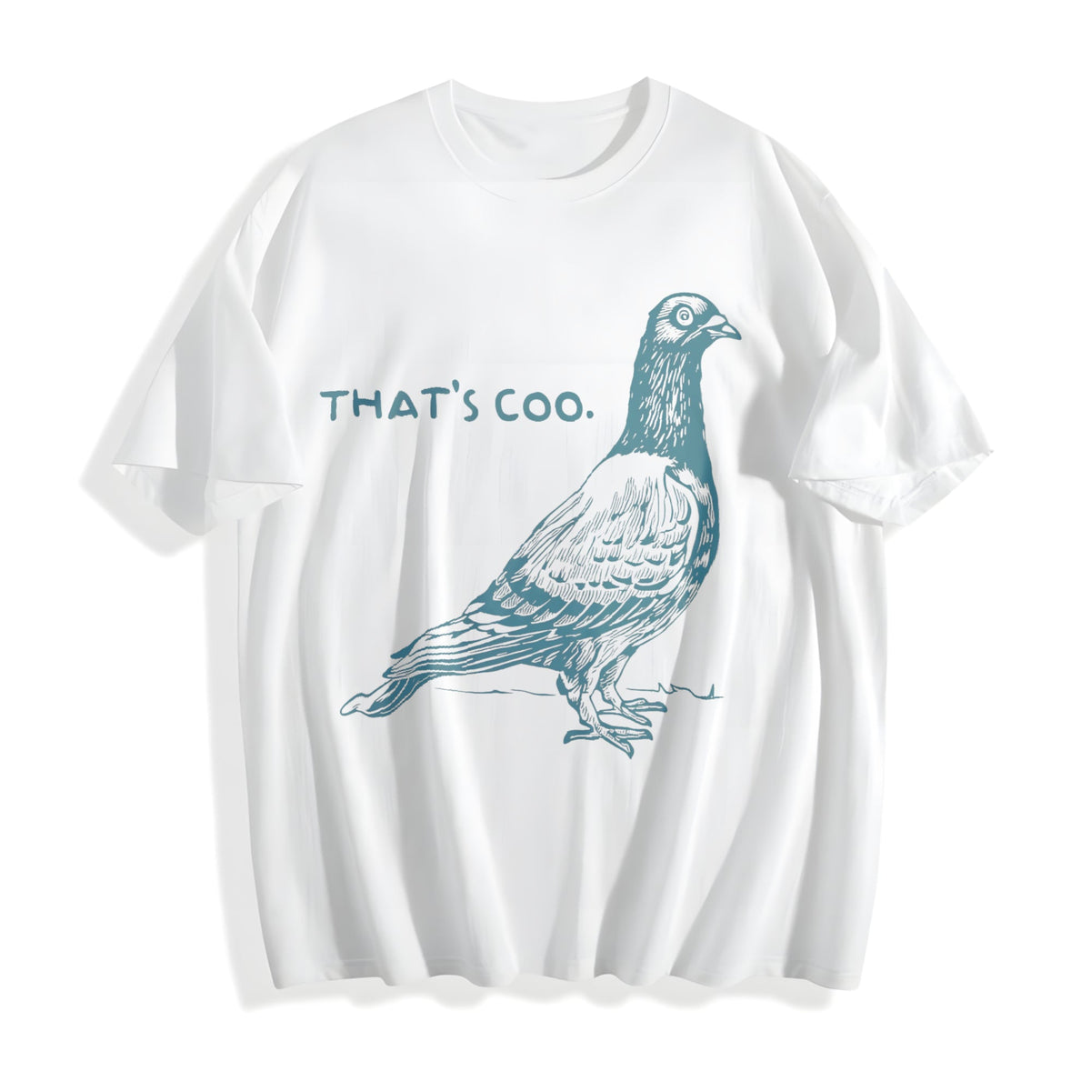 That's Coo Pigeon - Lover Animal Meme Cotton T-Shirt product image 2
