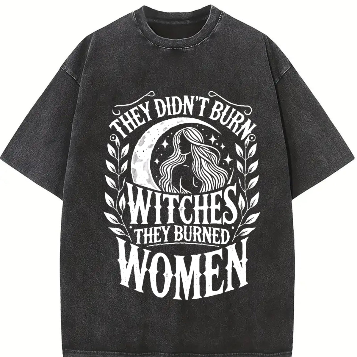 They Didn't Burn Witches Vintage Washed T-Shirt product image 2