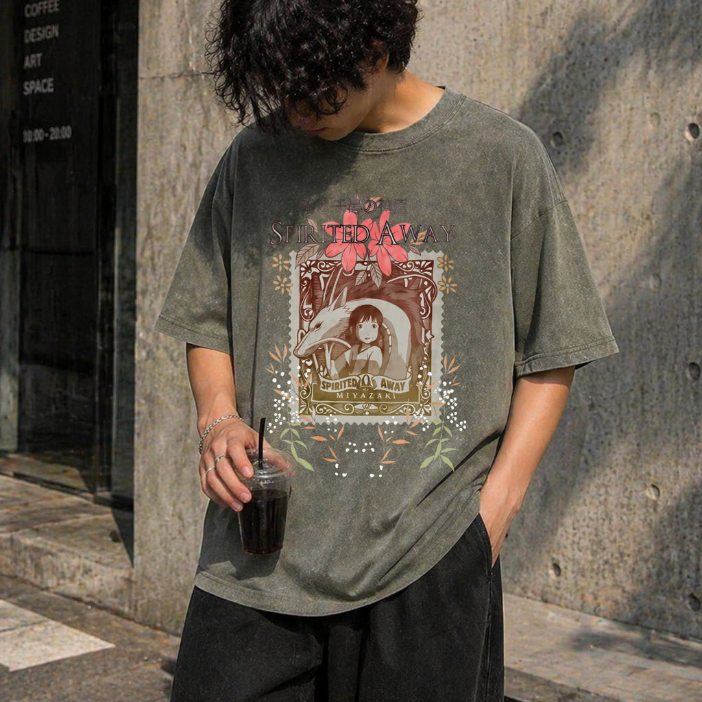 Studio Ghibli Vintage Washed T-Shirt product image 4