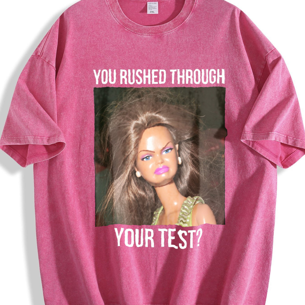 Test Day Teacher Vintage Washed T-Shirt product image 5