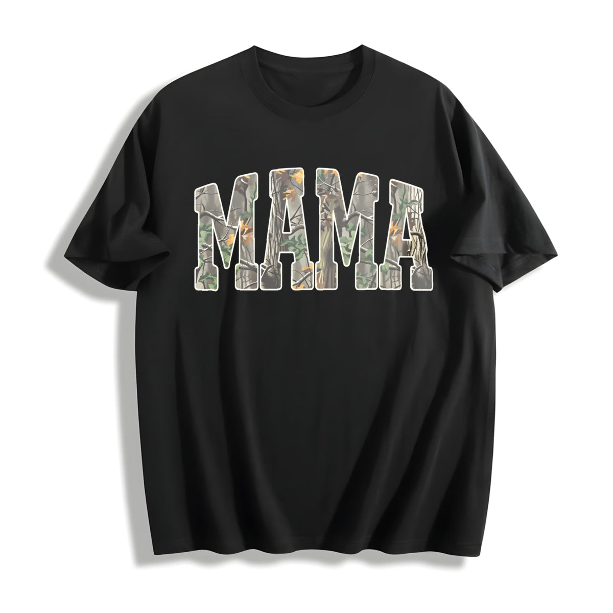 Hunting Mama Camo Western Cotton T-Shirt product image 1
