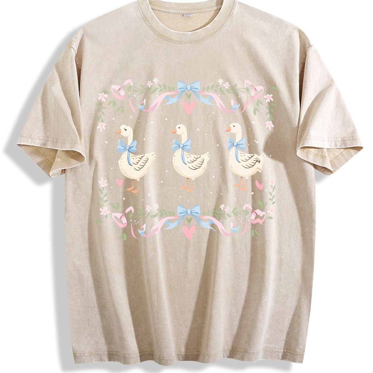 1980s Blue Ribbon Goose Vintage Washed T-Shirt product image 1