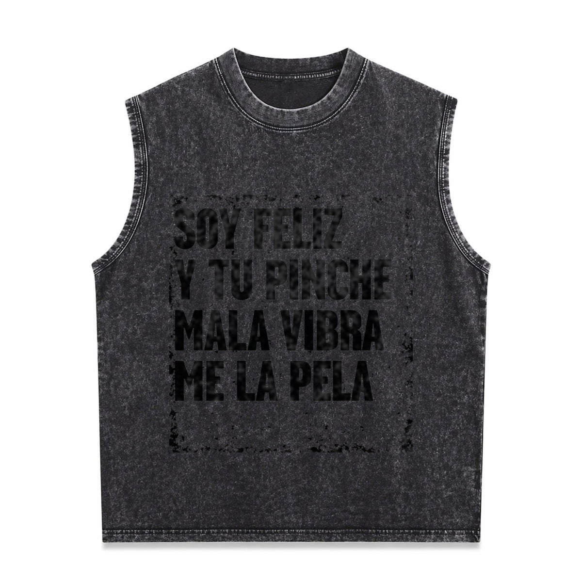 Mexican Themed Humorous Ideas Men's Washed Tank Top