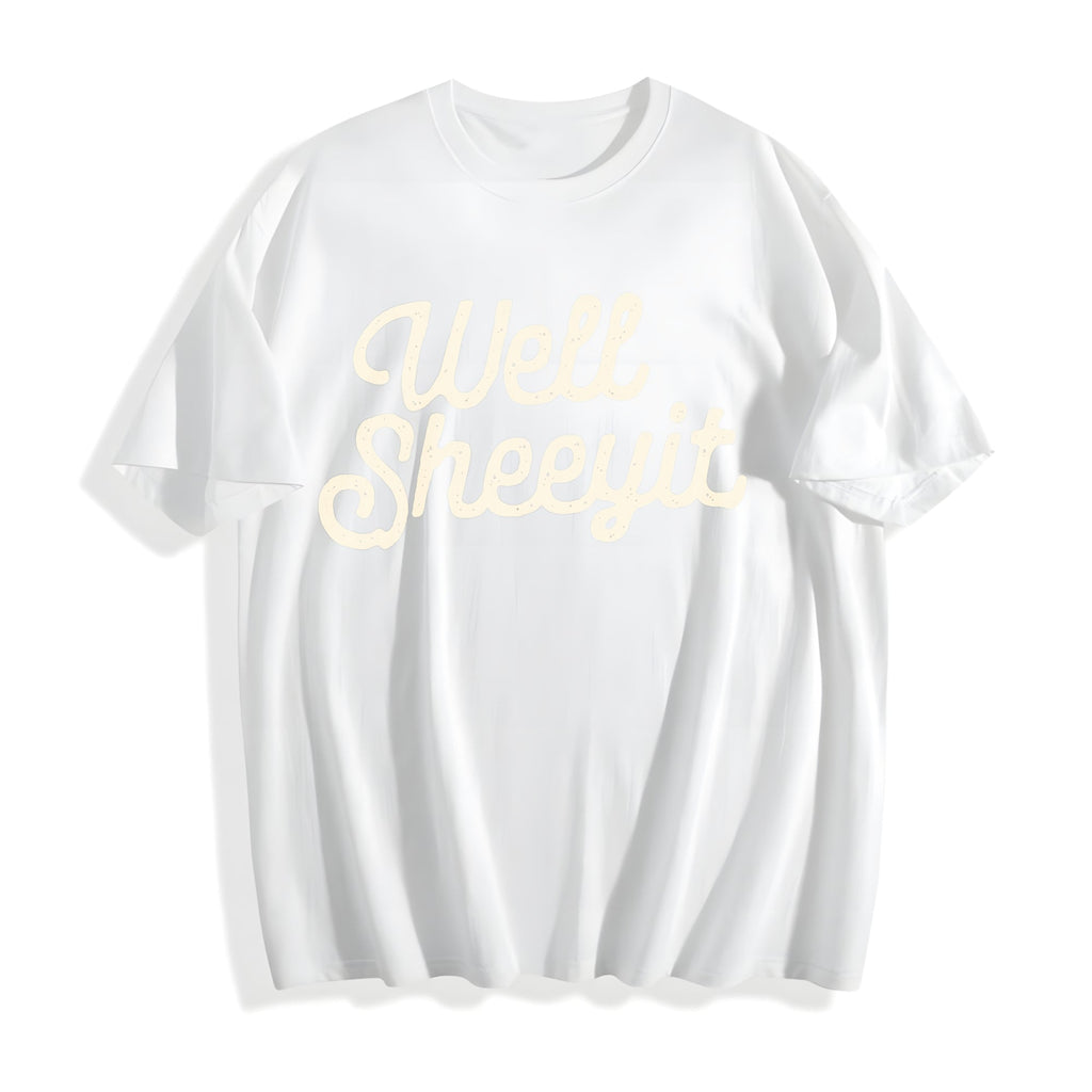 Well Sheeyit Cotton T-Shirt product image 2