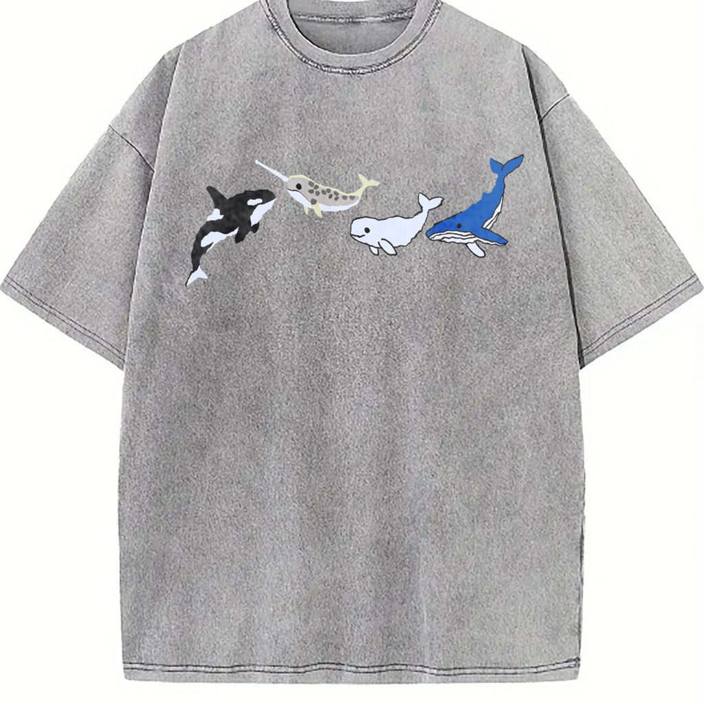 Marine Life Vintage Washed T-Shirt product image 5