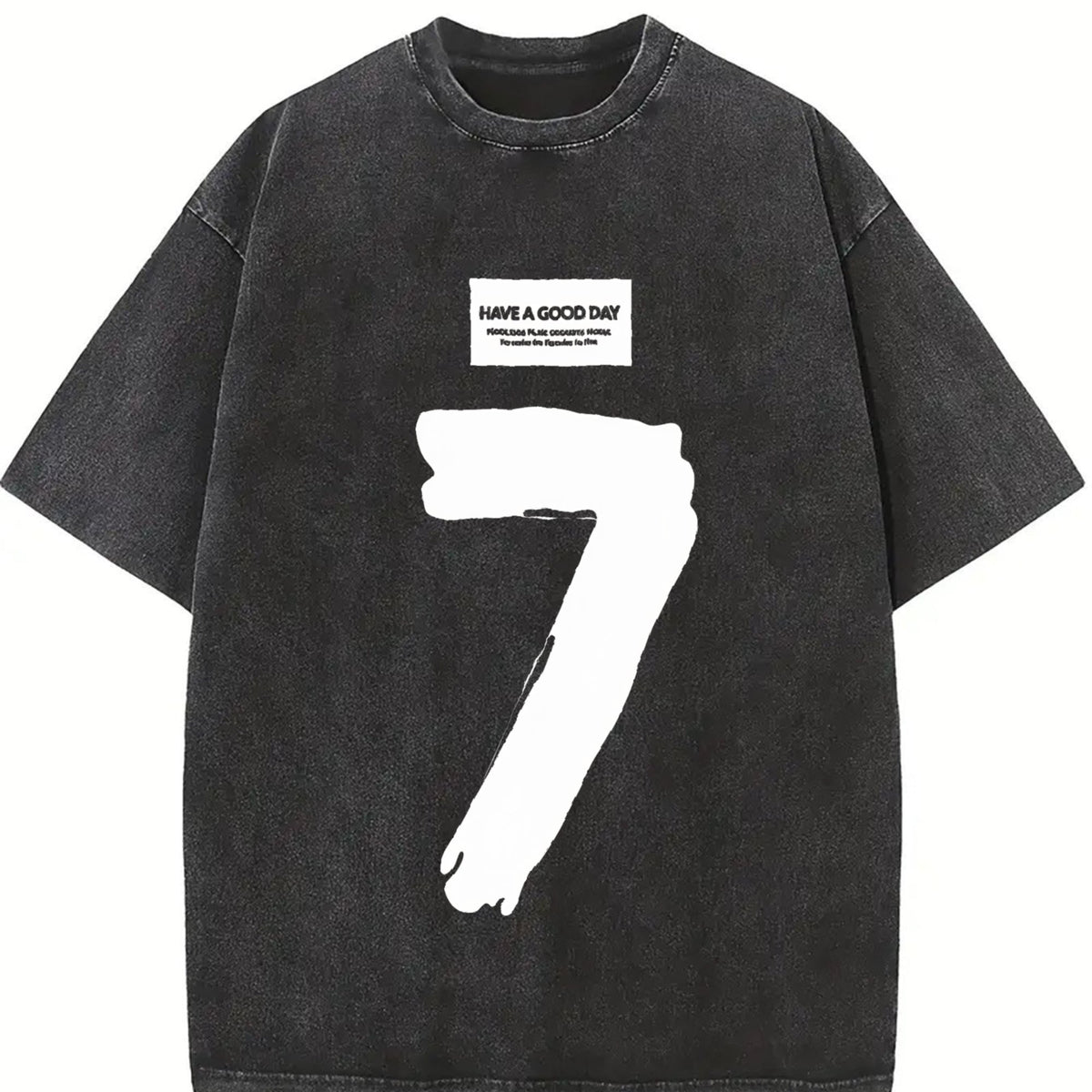 Have a Good Day Number 7 Vintage Washed T-Shirt product image 2
