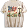 Pastoral Flower Vintage Washed T-Shirt product image 1