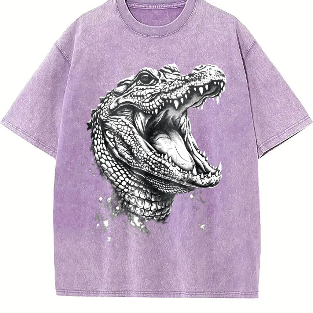 Crocodile 90s Vintage Washed T-Shirt product image 6