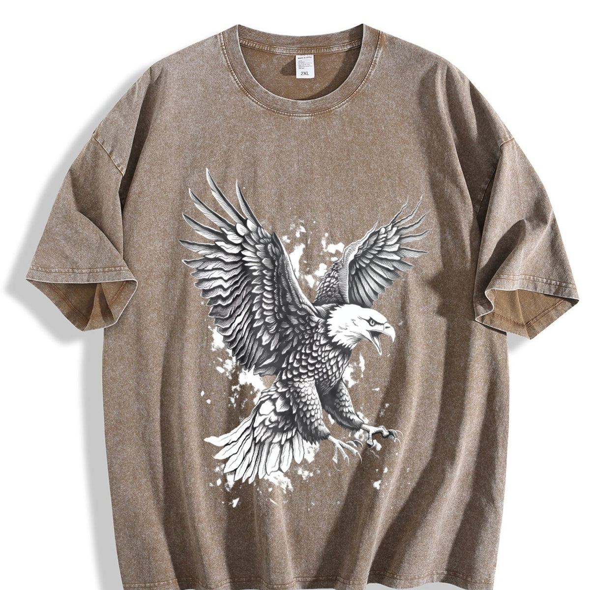 Bald Eagle 90s Vintage Washed T-Shirt product image 3