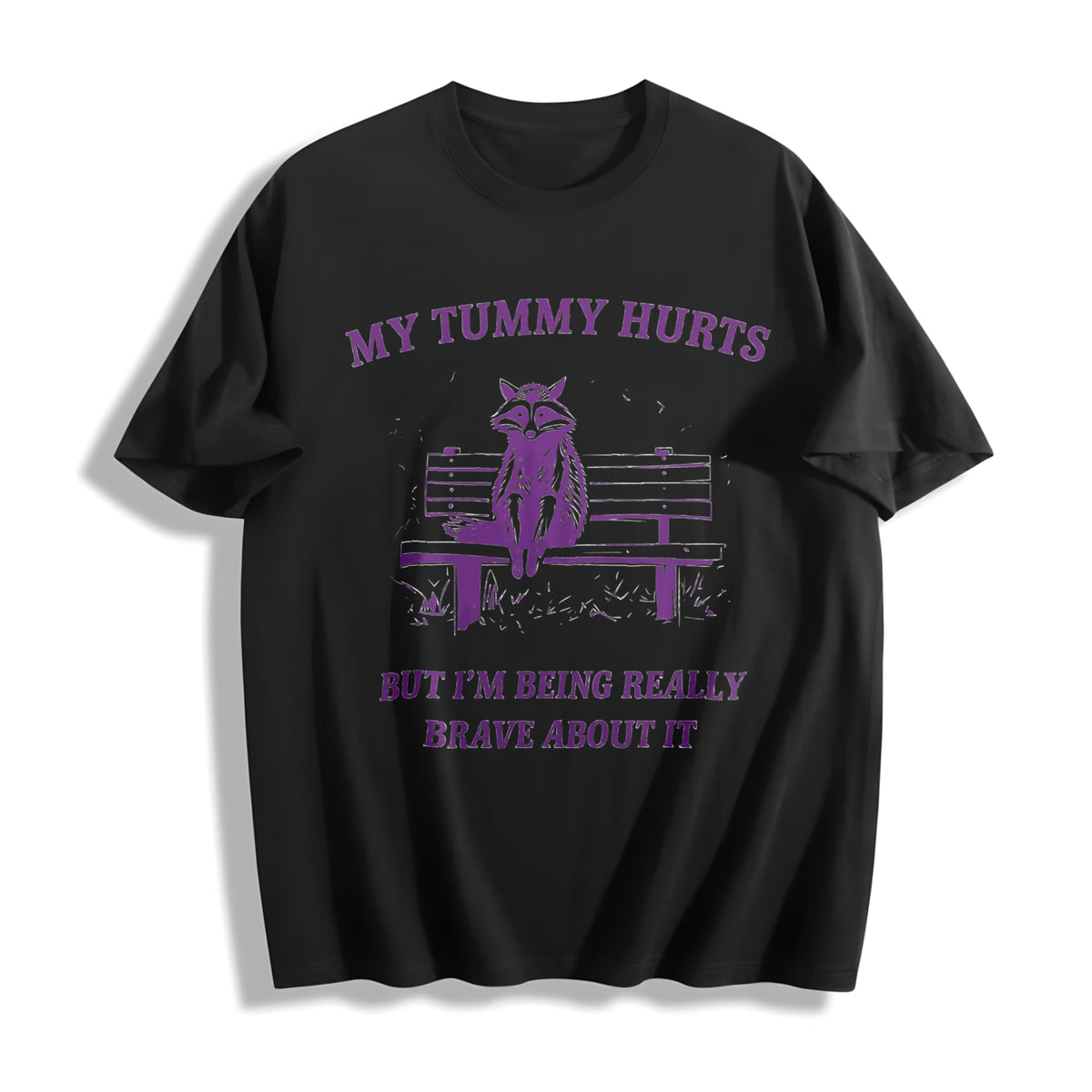 My Tummy Hurts Cotton T-Shirt product image 1