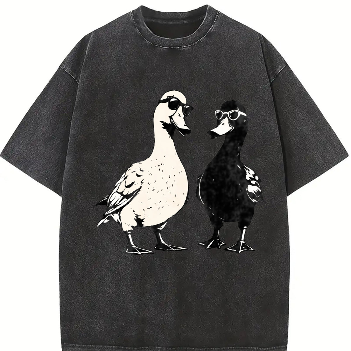 Cool Ducks With Sunglasses Vintage Washed T-Shirt product image 2