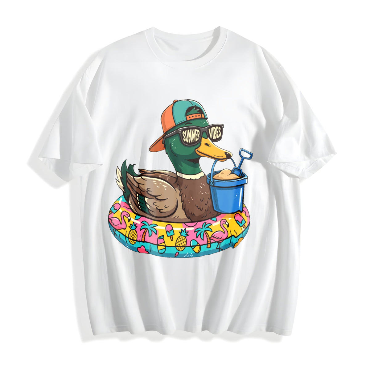 Summer Vibes Duck Cotton T-Shirt product image 2