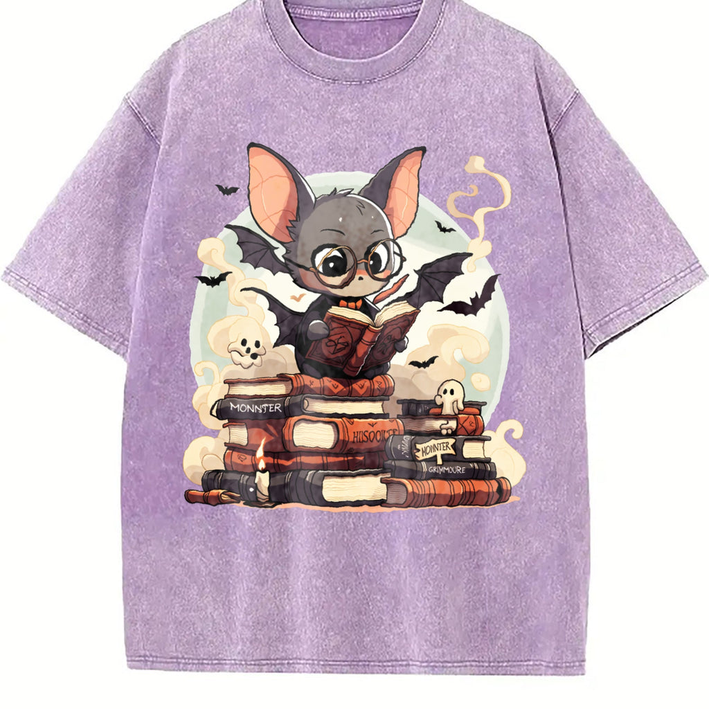 Summer A Playful Of A Bespectacled Bat Reading A Magic product image 6