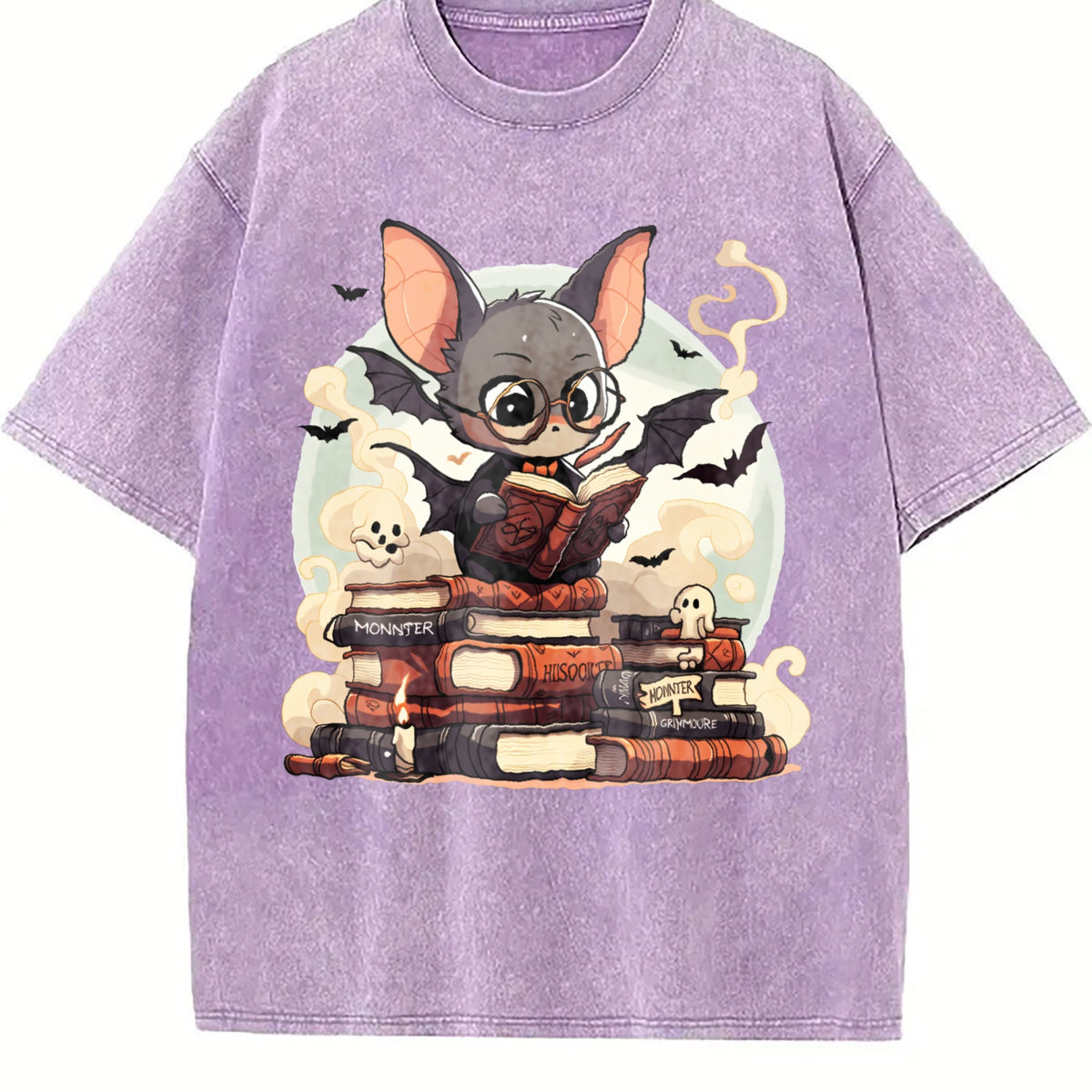 Summer A Playful Of A Bespectacled Bat Reading A Magic product image 6