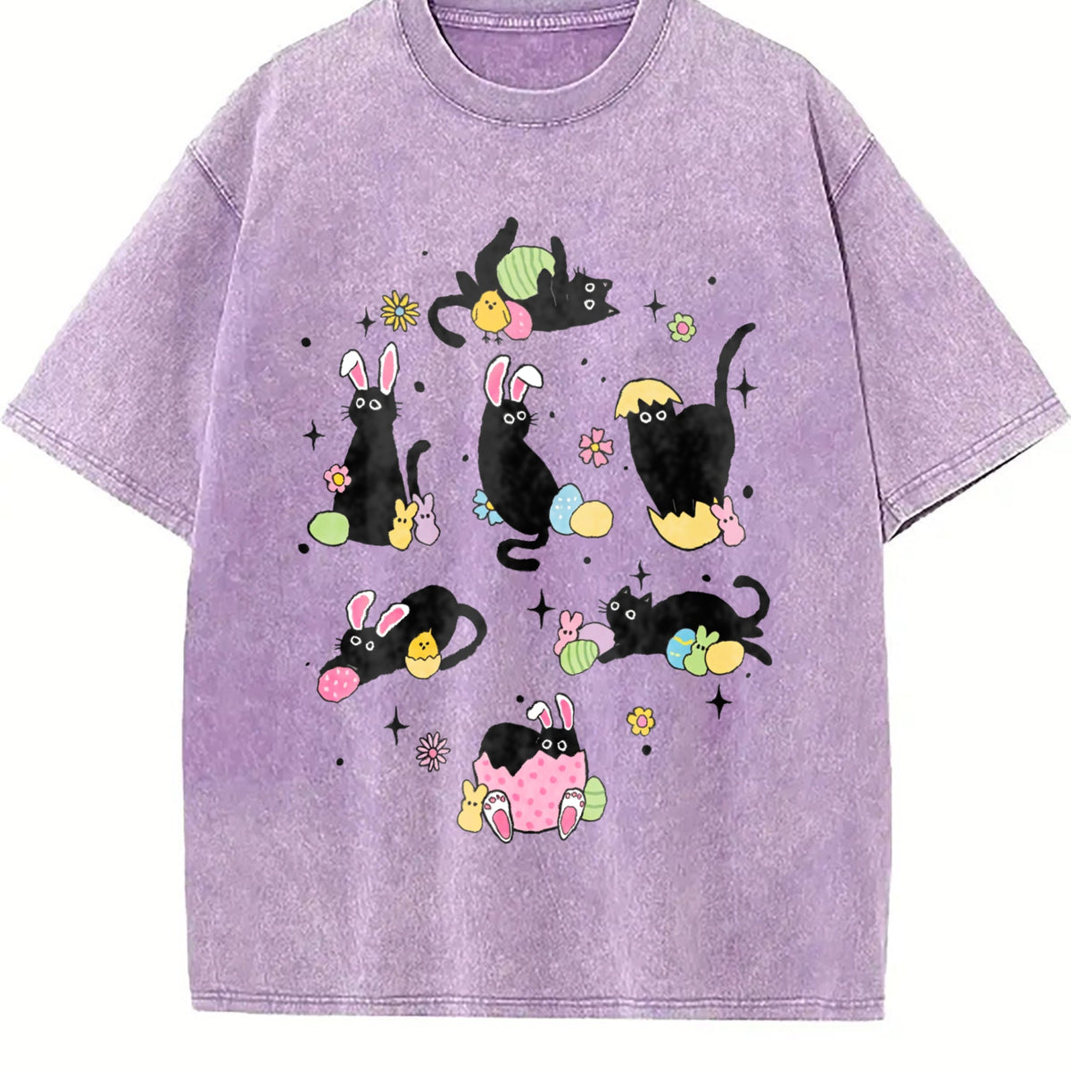 Easter Summer : Black Cat With Bunny Ears In Various product image 6