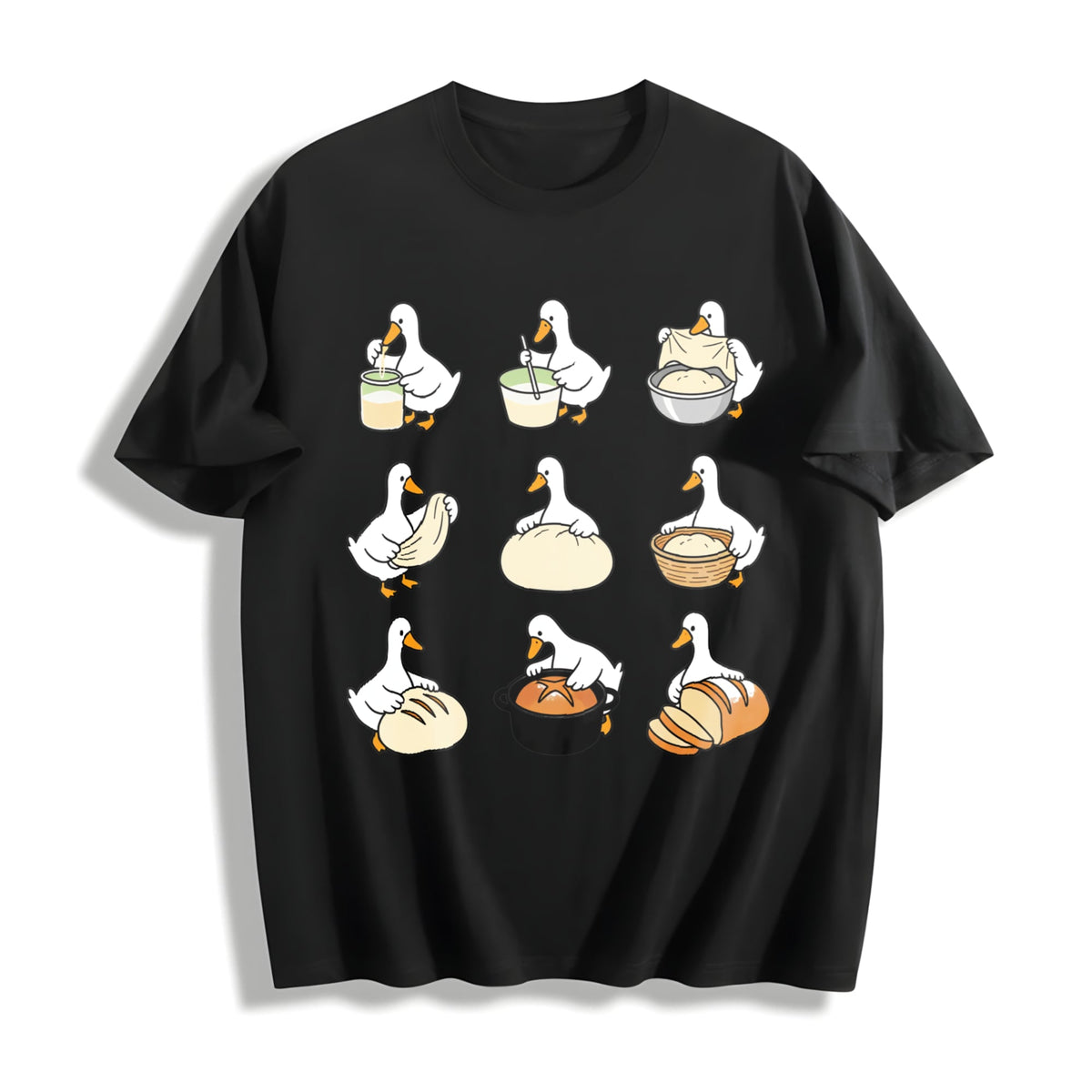 Goose Sourdough Baking Cotton T-Shirt product image 1