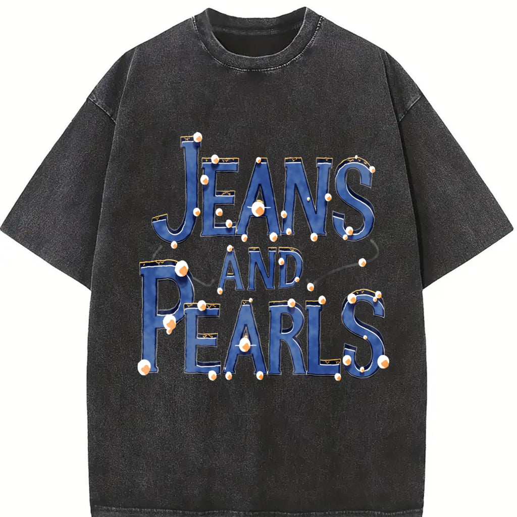 Pearl Patterned - Daily Vintage Washed T-Shirt product image 2