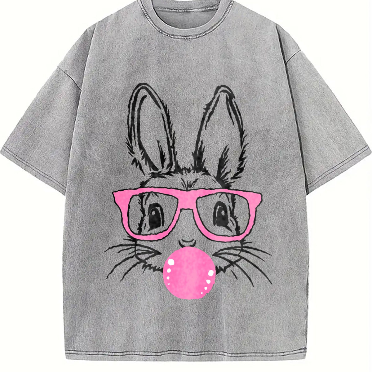 Rabbit with Pink Glasses and Bubblegum Vintage Washed product image 5