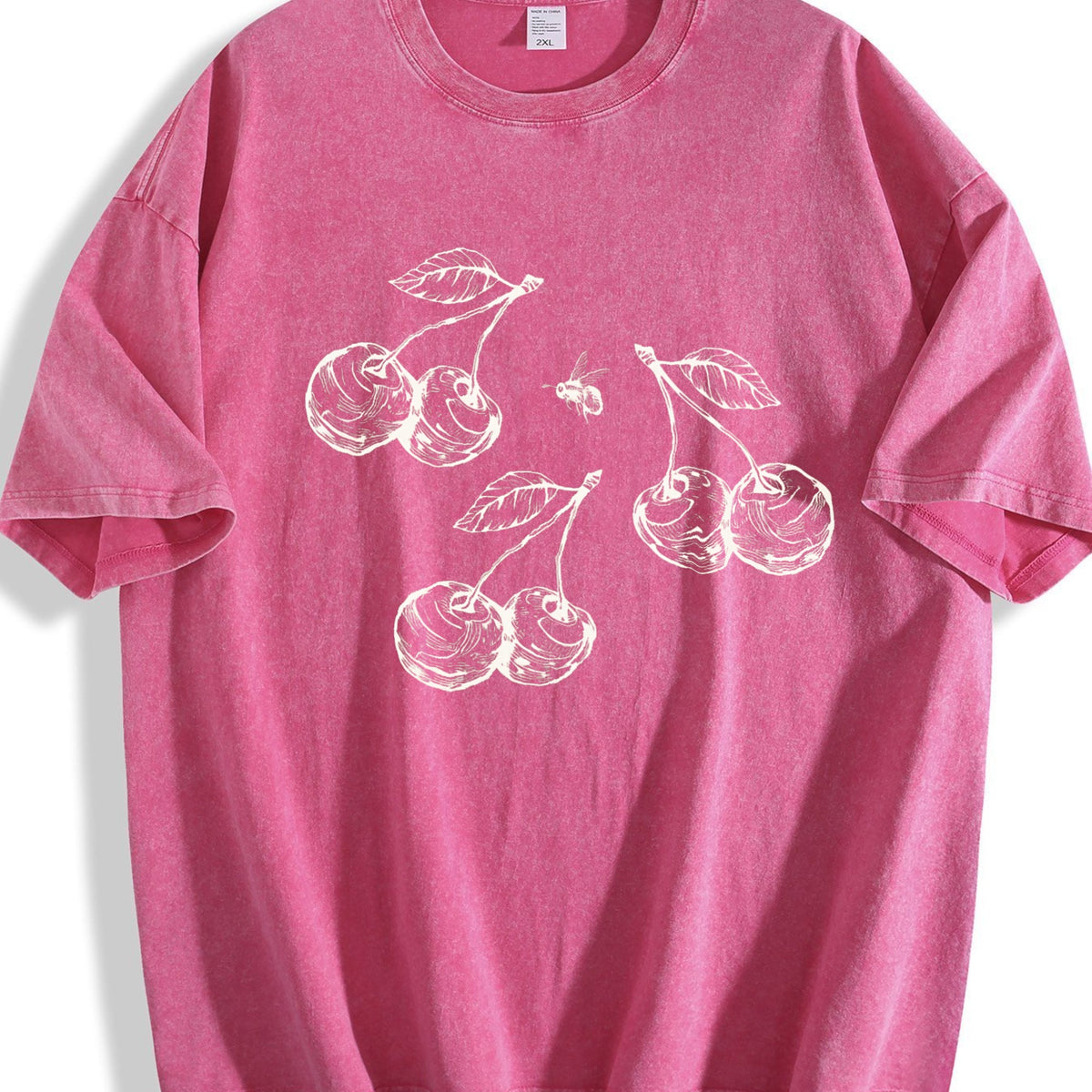 Cherries 90s Vintage Washed T-Shirt product image 7