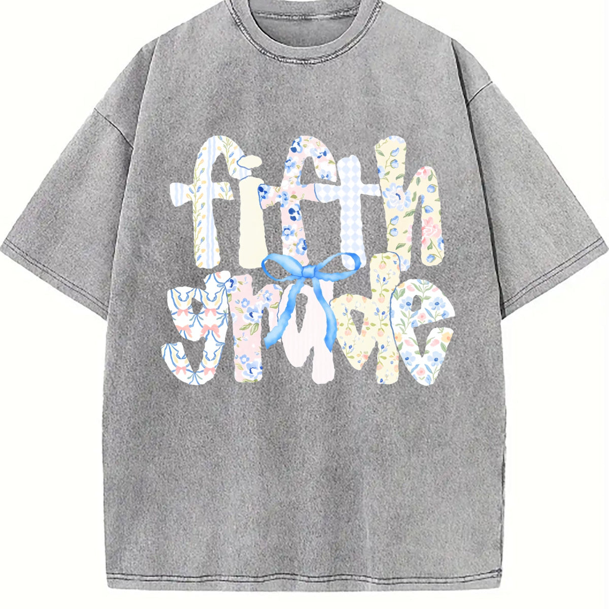 Fifth Grade Teacher Vintage Washed T-Shirt product image 4