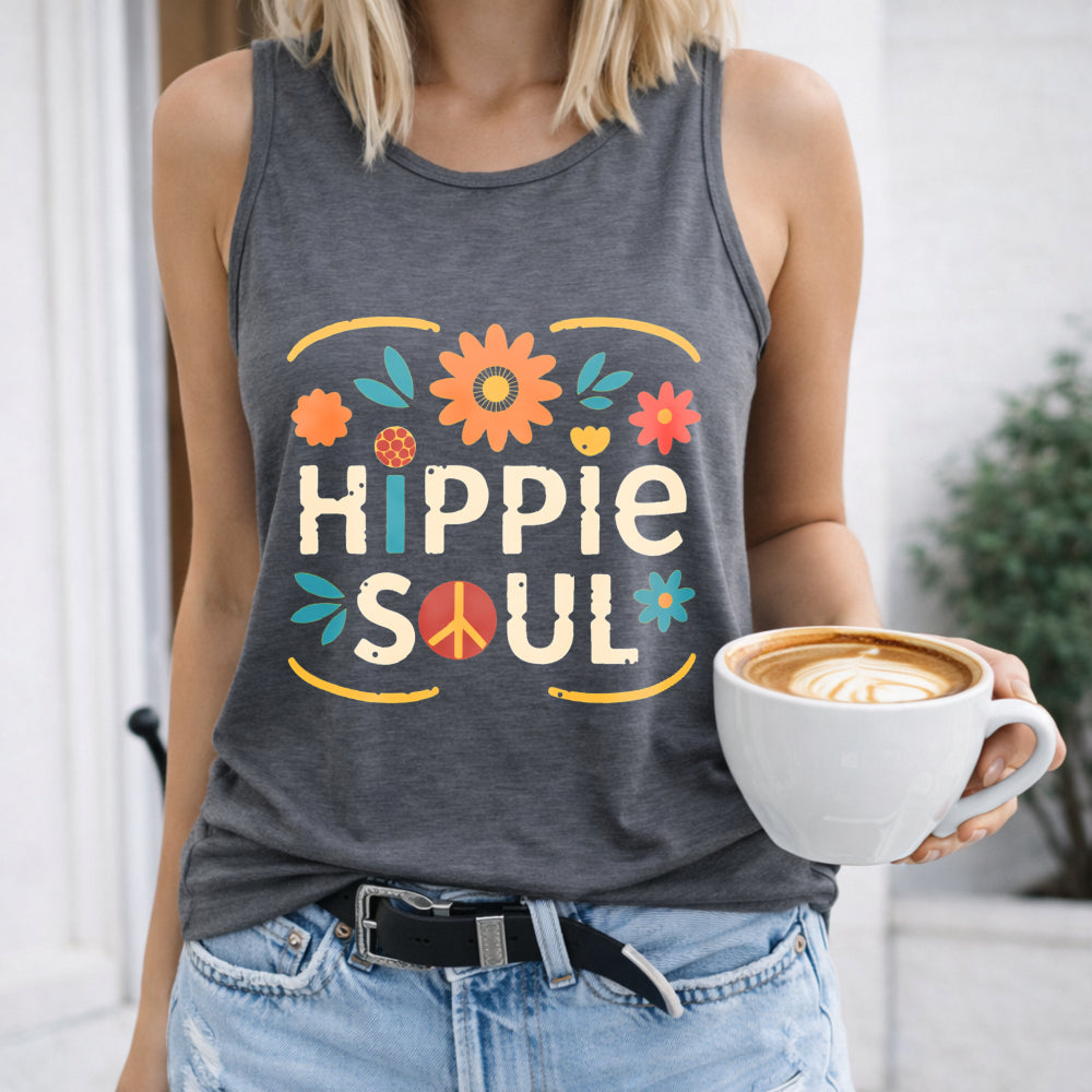 Hippie Soul Flowers Women's Tank Top