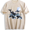 Orca Whale 90s Vintage Washed T-Shirt product image 1