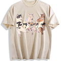 Rock Band Cats Vintage Washed T-Shirt product image 1