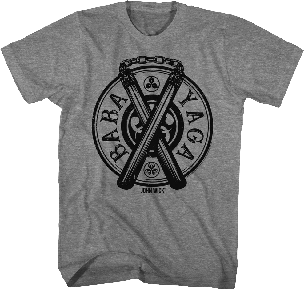 Baba Yaga Badge John Wick T-Shirt product image 1