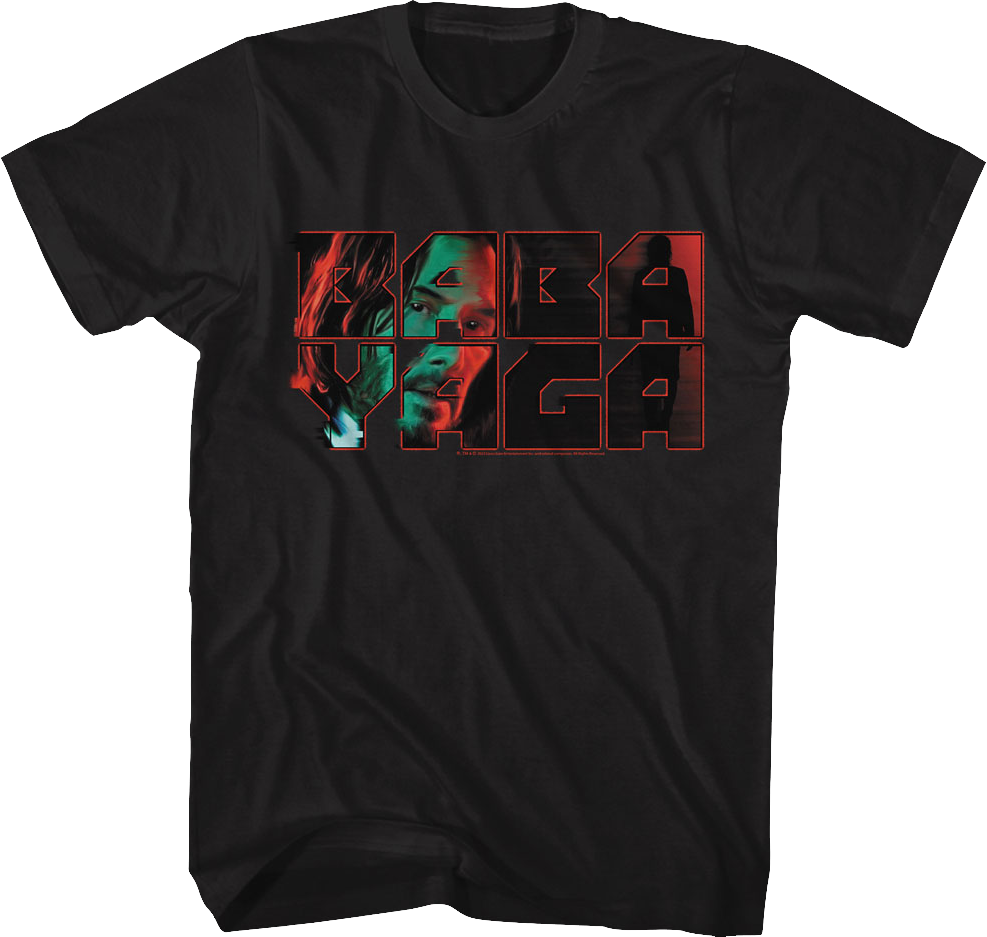 Baba Yaga Photo John Wick T-Shirt product image 1