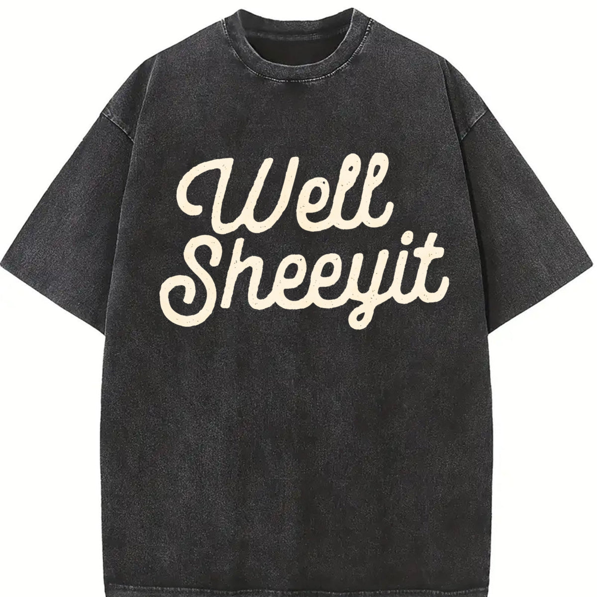 Well Sheeyit Vintage Washed T-Shirt product image 2